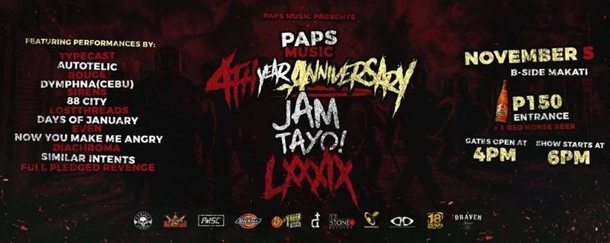 RJAM Tayo X Paps Music 4th Year Anniversary